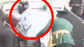 VIDEO: President Tinubu falls off Parade Jeep at Democracy Day Celebration
