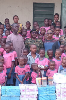 Naval Outpost Onitsha Donates Educational Materials to School in Odekpe